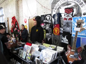 Panic State Records, a New Brunswick, NJ vinyl-only Punk/hardcore record label, was out in force at the Punk Rock Flea Market.