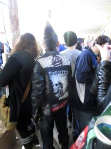 Exploited at the Punk Rock Flea Market.